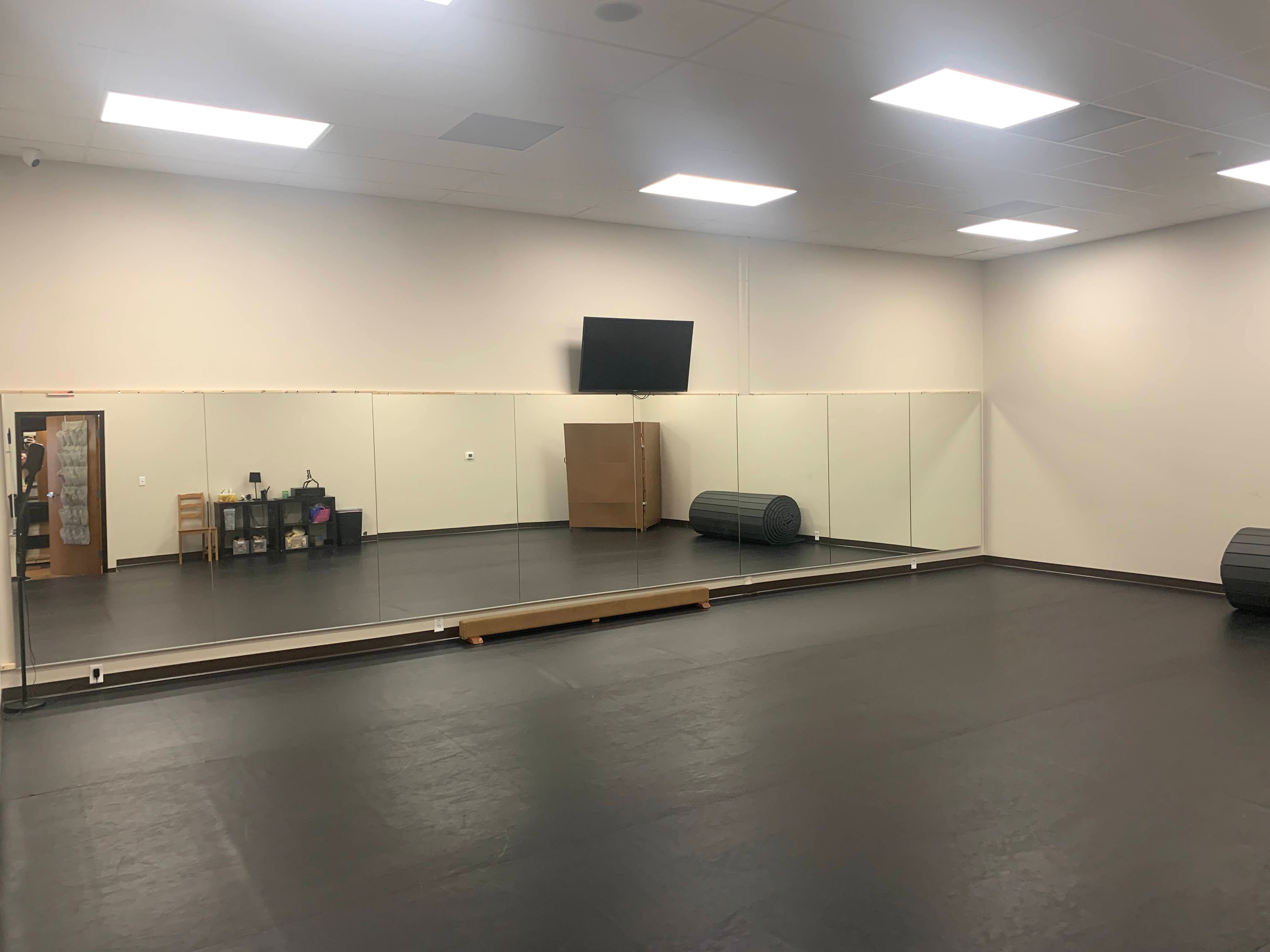 Studio A dance studio interior